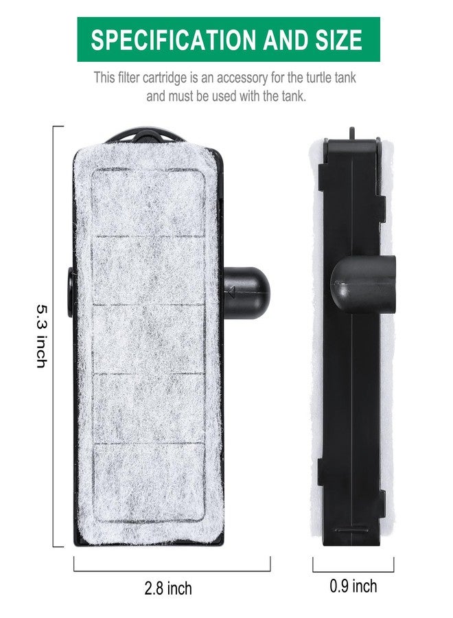 RunDuck Turtle Tank 3 Pack Filter Cartridges Filter Replacement - Image 2